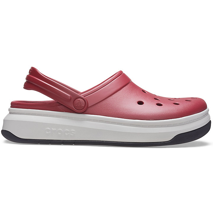 Sabots Crocs Crocband Full Force Clog Rouge Foncé Grise Blanche Homme | LMR-5620581