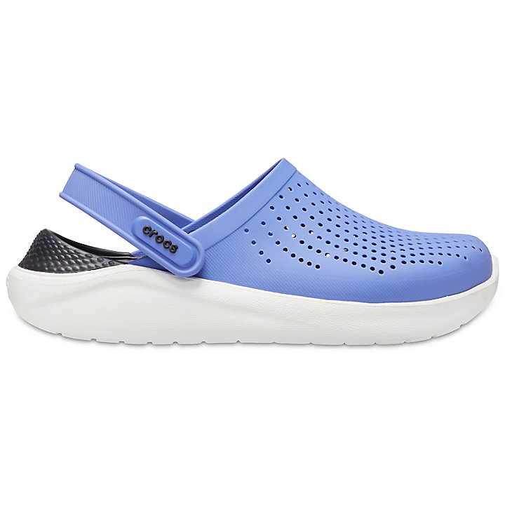 Sabots Crocs LiteRide Clog Bleu Noir Homme | IKW-2449735