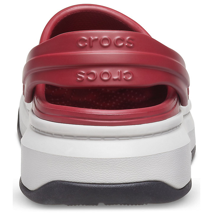 Sabots Crocs Crocband Full Force Clog Rouge Foncé Grise Blanche Homme | LMR-5620581