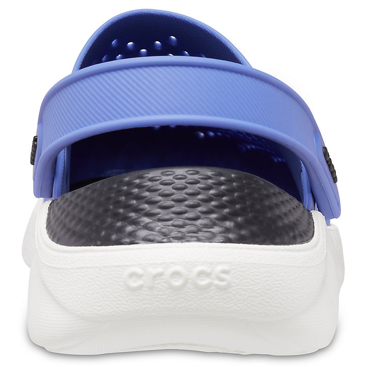 Sabots Crocs LiteRide Clog Bleu Noir Homme | IKW-2449735