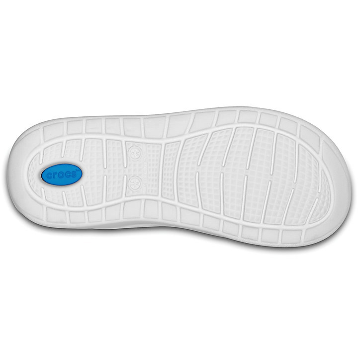 Sandales Crocs LiteRide Flip Bleu Marine Blanche Homme | ZJK-5920356