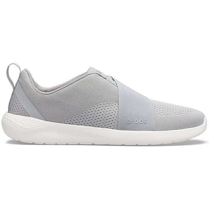 Baskets Crocs LiteRide Modform Slip-On - Shoe Grise Clair Blanche Homme | VUB-1411787