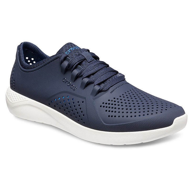 Baskets Crocs LiteRide Pacer Bleu Marine Blanche Homme | IKI-3714868