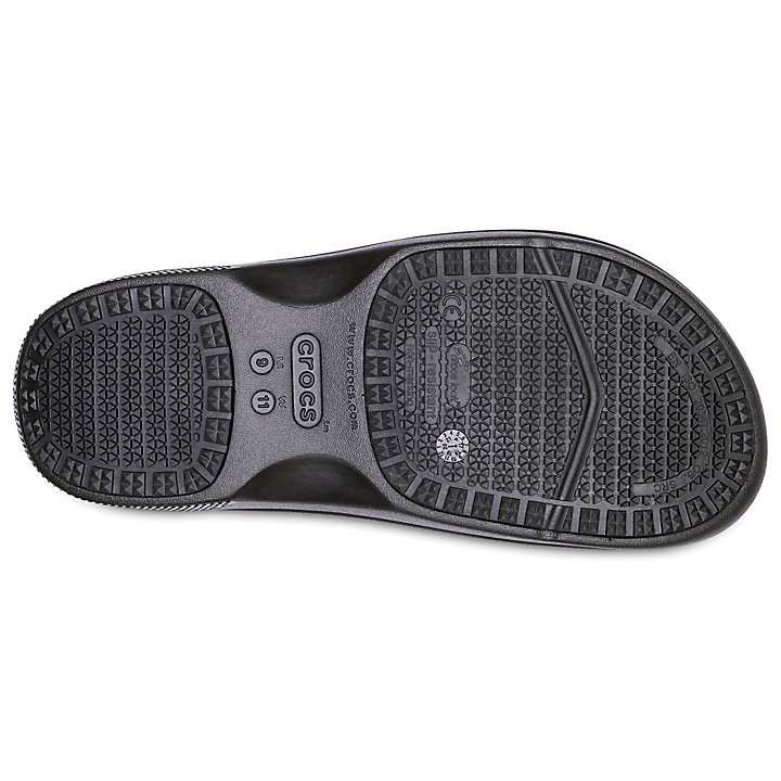 Sabots Crocs On-The-Clock Travail Slip-On Noir Homme | JBE-6073500