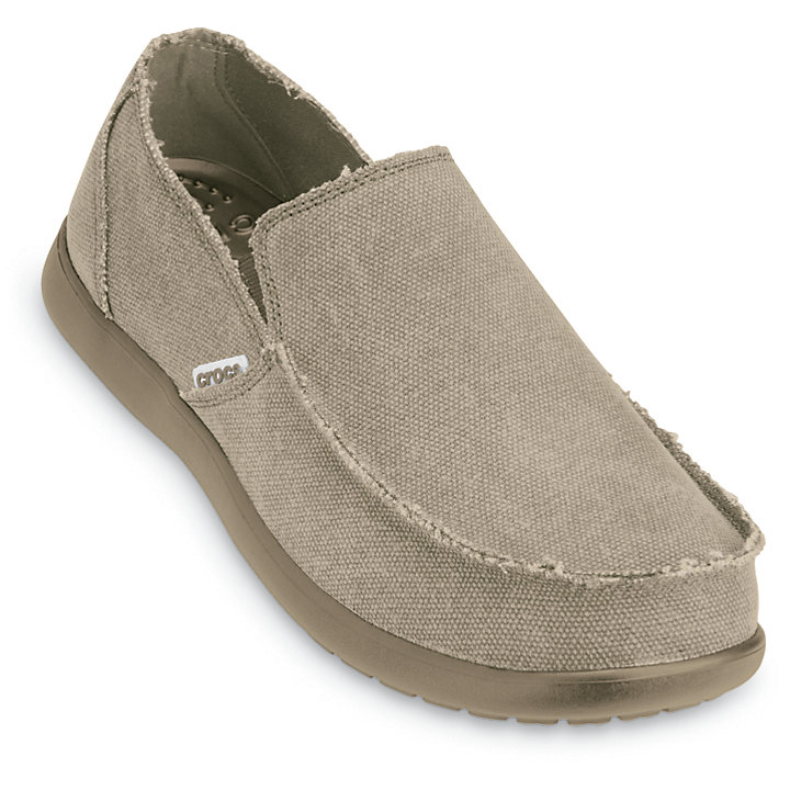 Big And Tall Crocs Santa Cruz Slip-On Kaki Homme | GMD-2289953