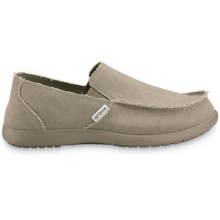 Big And Tall Crocs Santa Cruz Slip-On Kaki Homme | GMD-2289953