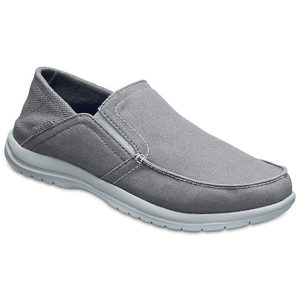 Big And Tall Crocs Santa Cruz Convertible Slip-On Grise Clair Grise Homme | WNR-6758520