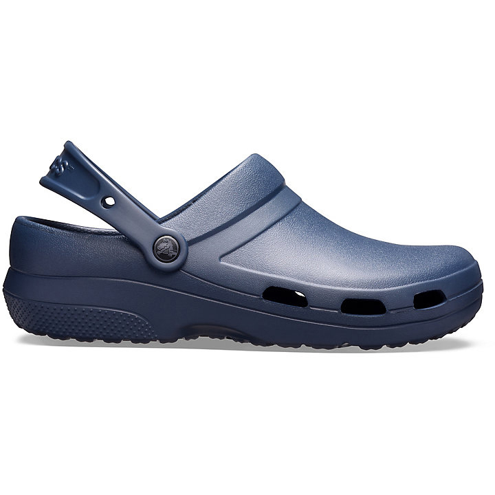 Big And Tall Crocs Specialist II Vent Clog Bleu Marine Homme | GIP-9988997