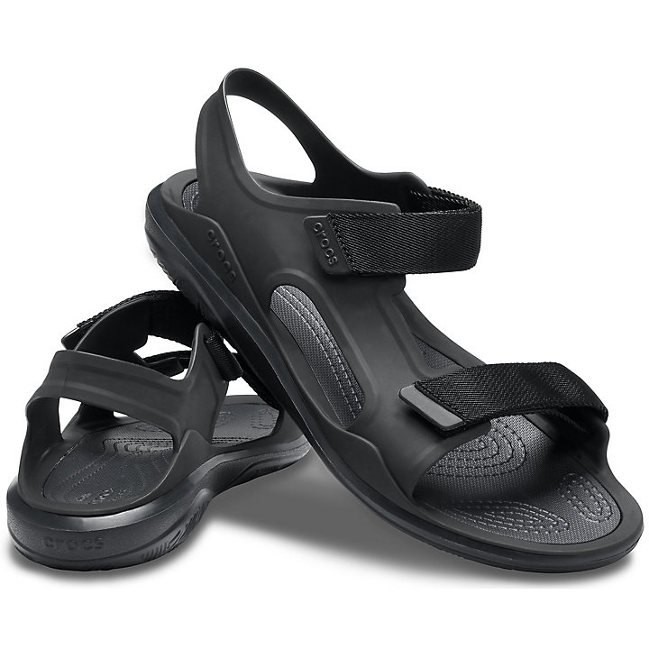 Sandales Crocs Swiftwater Expedition Sandal Noir Homme | YWS-5642378