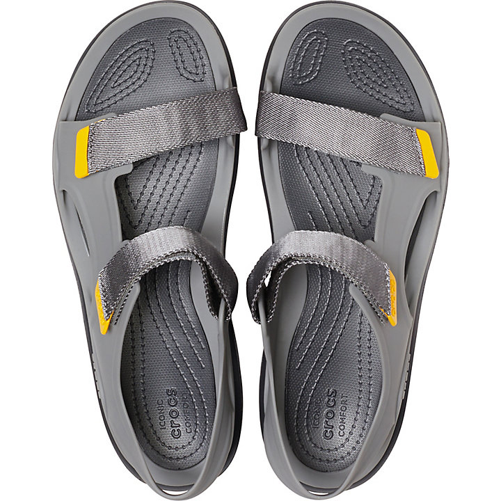 Sandales Crocs Swiftwater Expedition Sandal Grise Noir Homme | HTG-4407895