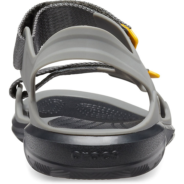 Sandales Crocs Swiftwater Expedition Sandal Grise Noir Homme | HTG-4407895