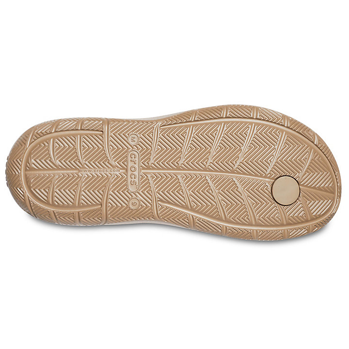 Sandales Crocs Swiftwater Veil Whitetail Wave Flip Kaki Homme | UWN-2513123