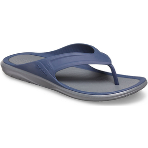 Sandales Crocs Swiftwater Wave Flip Bleu Marine Grise Homme | IGA-4839988