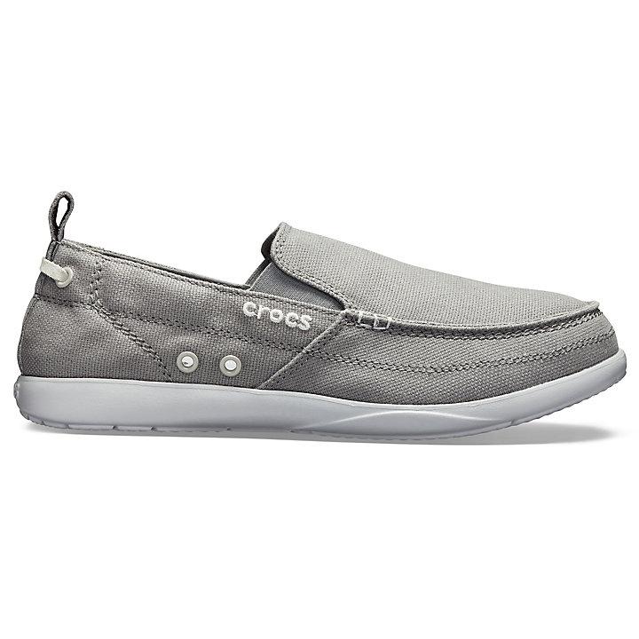 Big And Tall Crocs Walu Slip-On Grise Grise Clair Homme | XSG-9410503