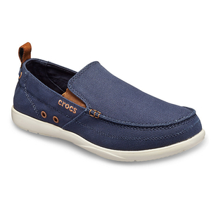 Big And Tall Crocs Walu Slip-On Bleu Marine Beige Homme | PEO-6580048