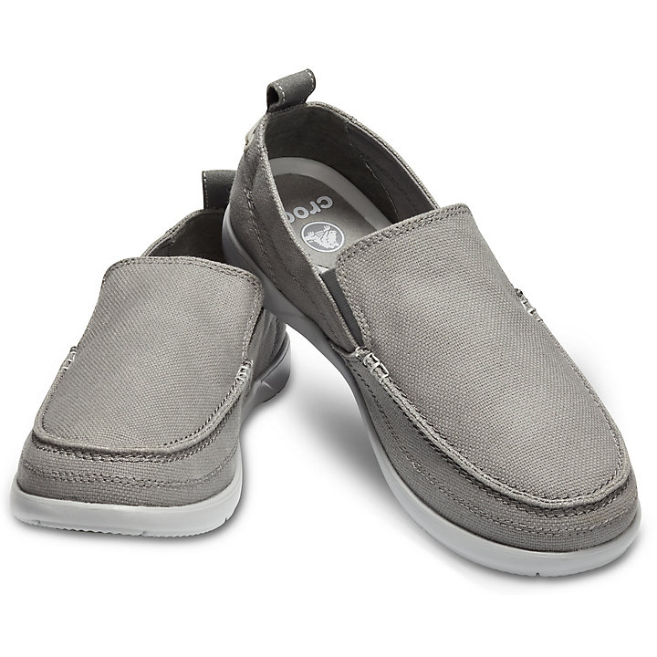 Big And Tall Crocs Walu Slip-On Grise Grise Clair Homme | XSG-9410503