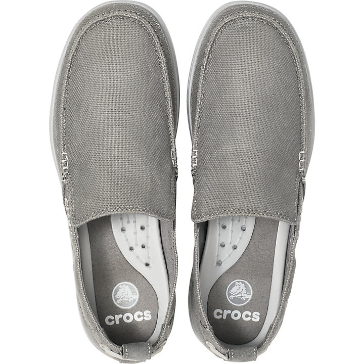 Big And Tall Crocs Walu Slip-On Grise Grise Clair Homme | XSG-9410503