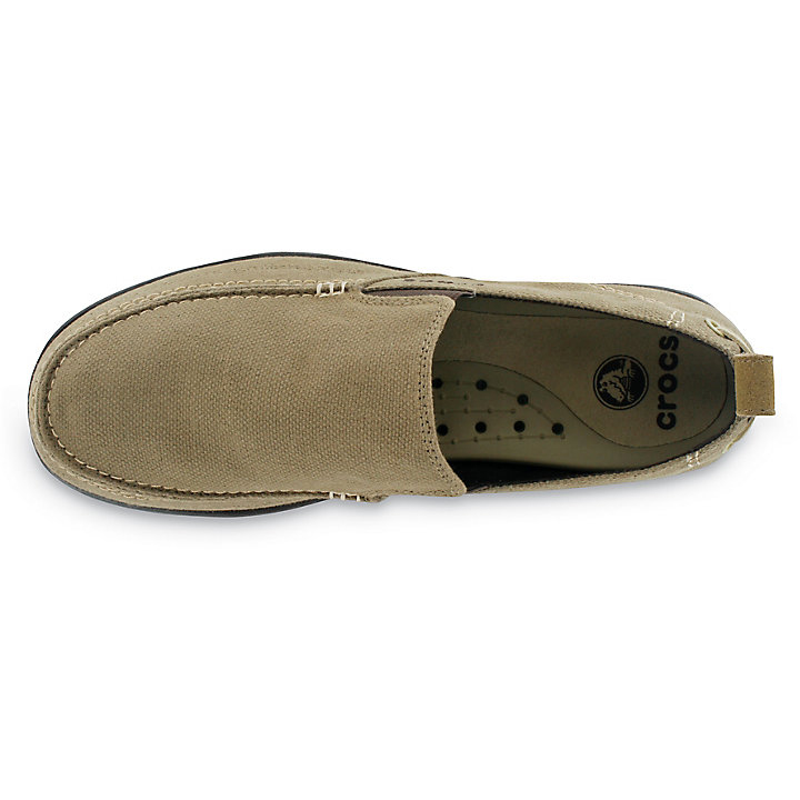 Big And Tall Crocs Walu Slip-On Kaki Chocolat Homme | KPK-4532963