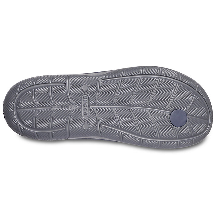 Sandales Crocs Swiftwater Wave Flip Bleu Marine Grise Homme | IGA-4839988