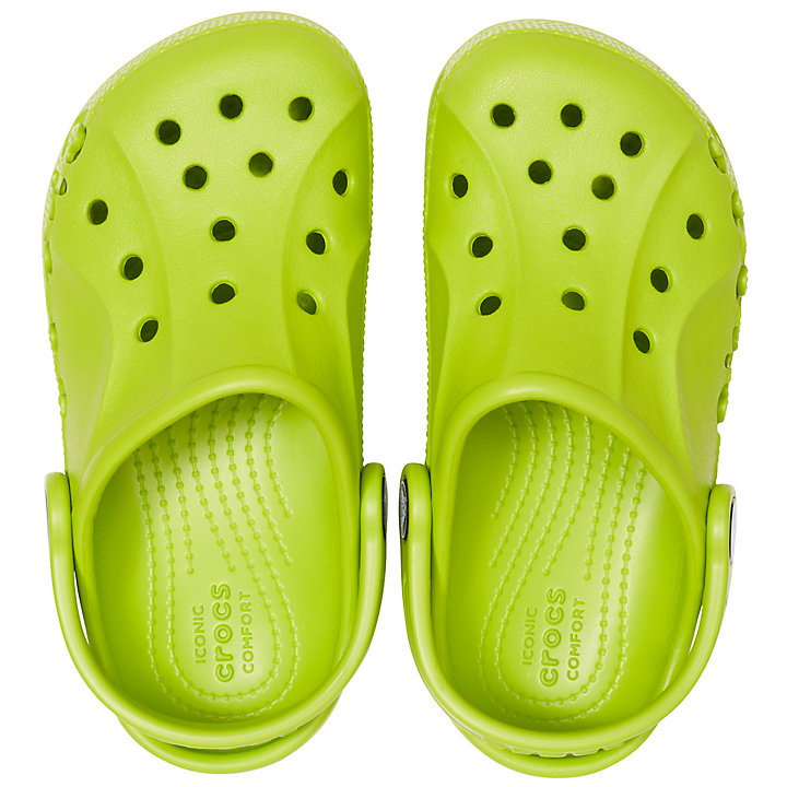 Sabots Crocs Baya Clog Vert Enfant | UNZ-6274022