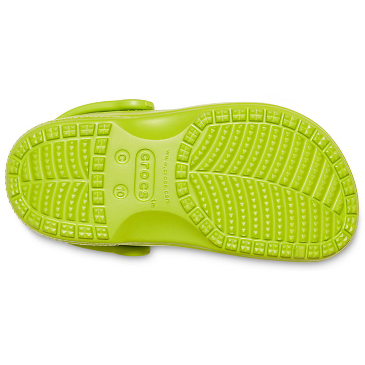 Sabots Crocs Baya Clog Vert Enfant | UNZ-6274022