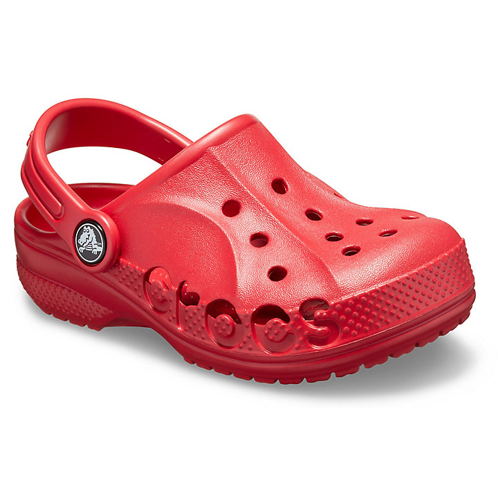 Sabots Crocs Baya Clog Rouge Foncé Enfant | HSB-5954395