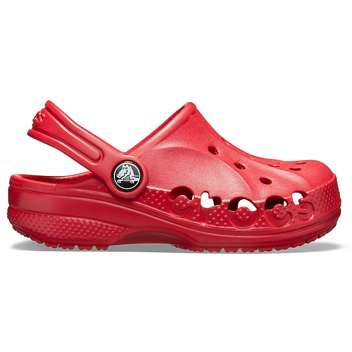 Sabots Crocs Baya Clog Rouge Foncé Enfant | HSB-5954395