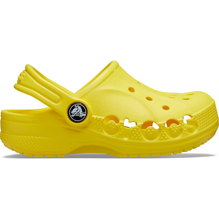 Sabots Crocs Baya Clog Citron Enfant | FQE-9127768