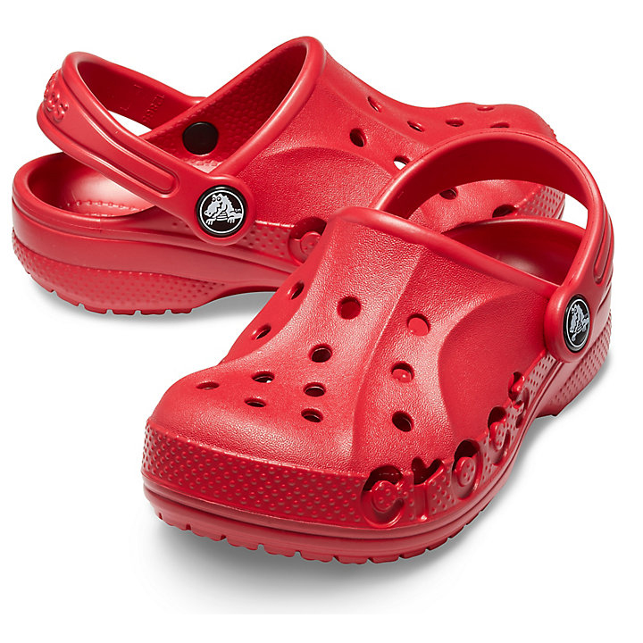 Sabots Crocs Baya Clog Rouge Foncé Enfant | HSB-5954395