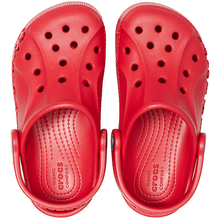 Sabots Crocs Baya Clog Rouge Foncé Enfant | HSB-5954395