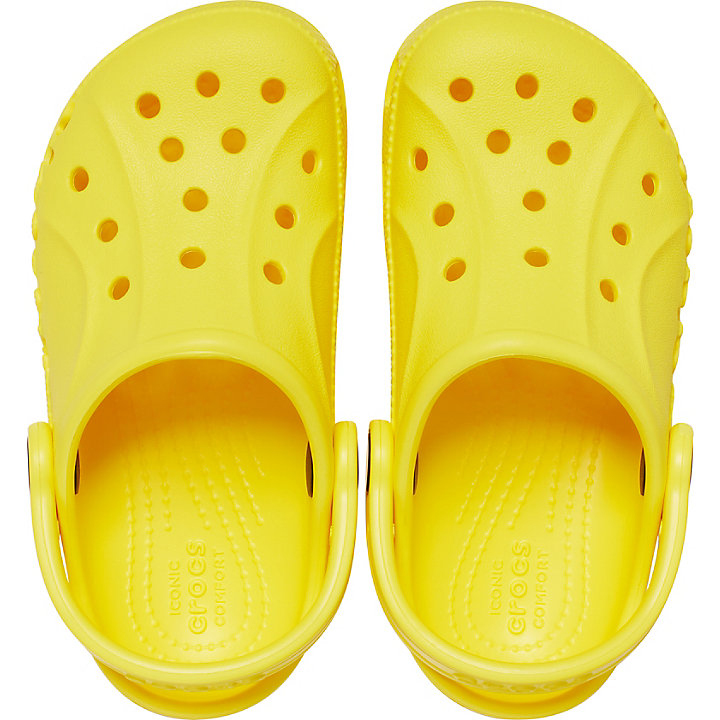 Sabots Crocs Baya Clog Citron Enfant | FQE-9127768