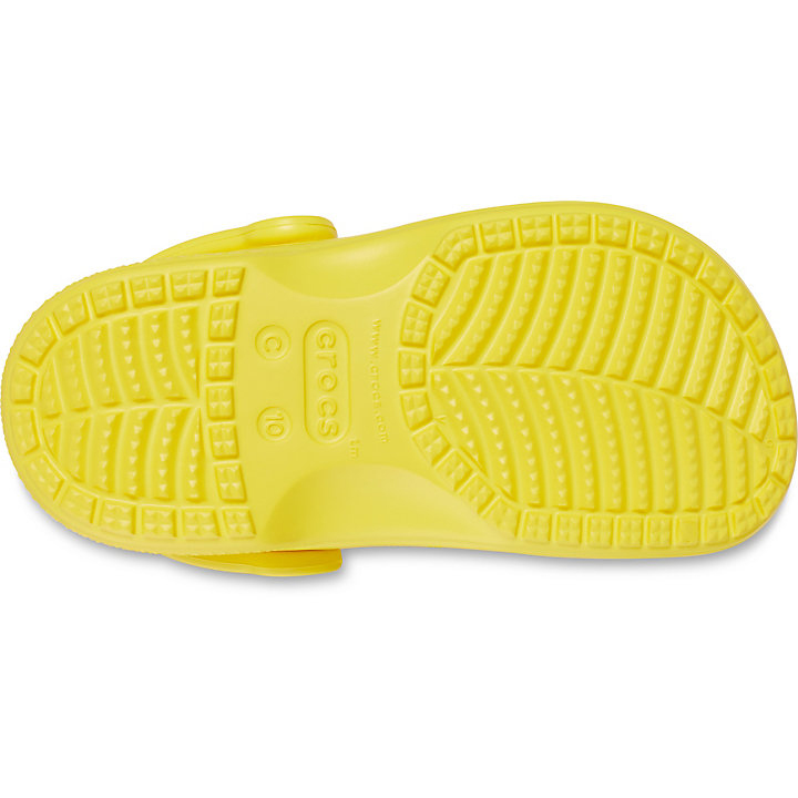 Sabots Crocs Baya Clog Citron Enfant | FQE-9127768