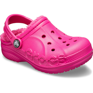 Sabots Crocs Baya Doublée Clog Rose Enfant | VKE-1658989