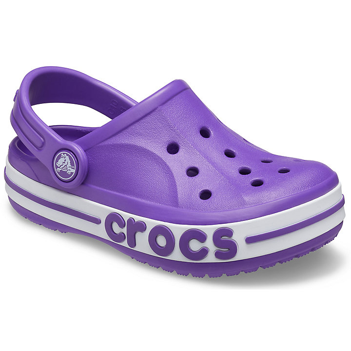 Sabots Crocs Bayaband Clog Violette Enfant | ELX-6969276