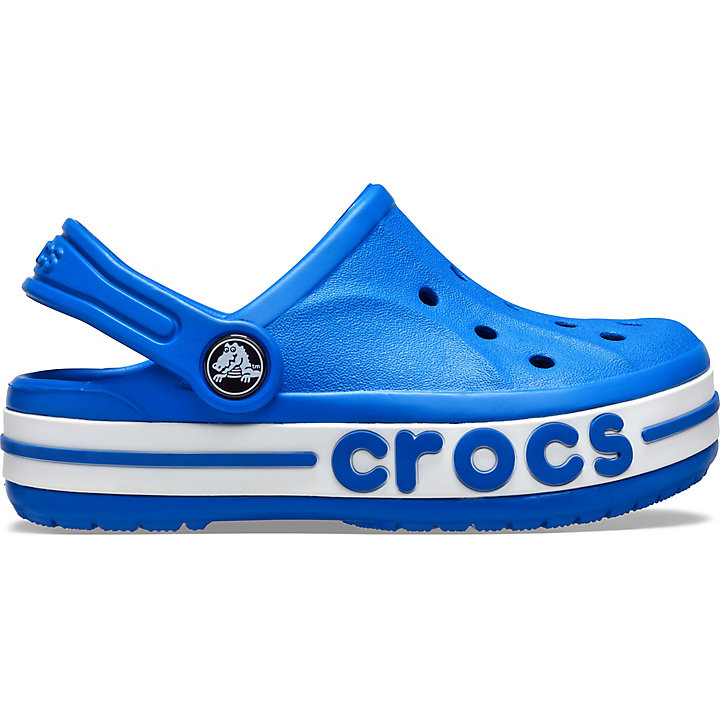 Sabots Crocs Bayaband Clog Bleu Grise Enfant | HII-4463826