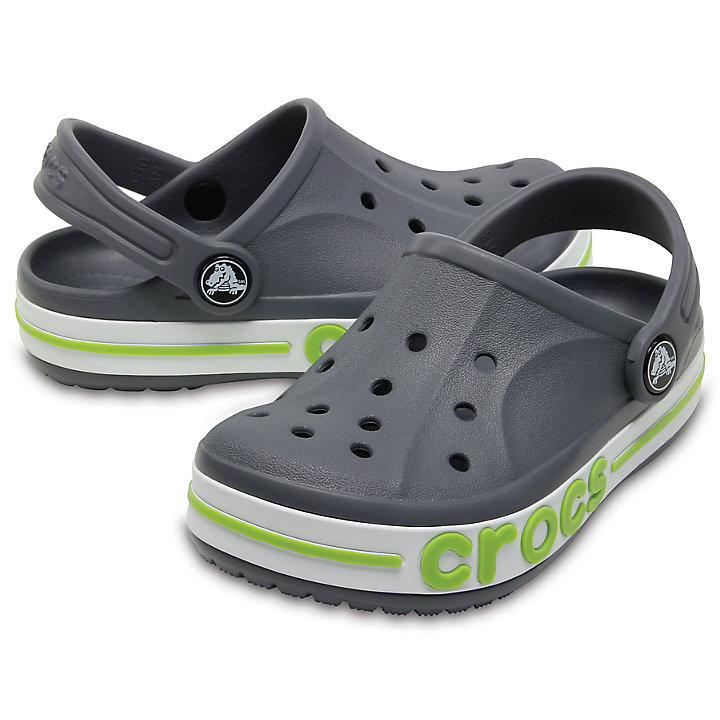 Sabots Crocs Bayaband Clog Grise Foncé Enfant | DHB-9781039