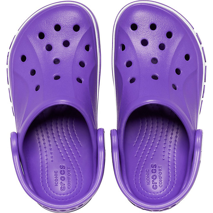 Sabots Crocs Bayaband Clog Violette Enfant | ELX-6969276