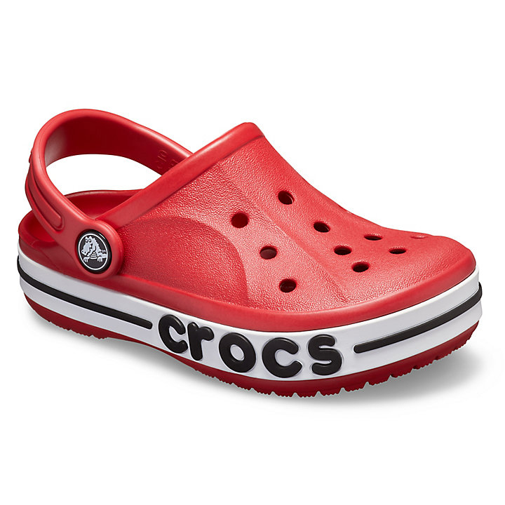 Sabots Crocs Bayaband Clog Rouge Foncé Enfant | XMT-4223222