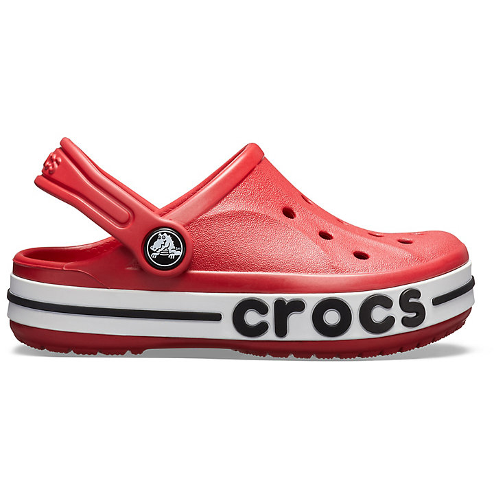 Sabots Crocs Bayaband Clog Rouge Foncé Enfant | XMT-4223222