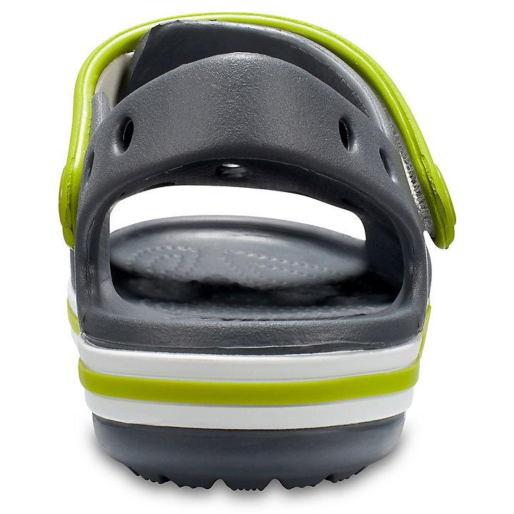 Sandales Crocs Bayaband Sandal Grise Foncé Enfant | VWQ-0096142