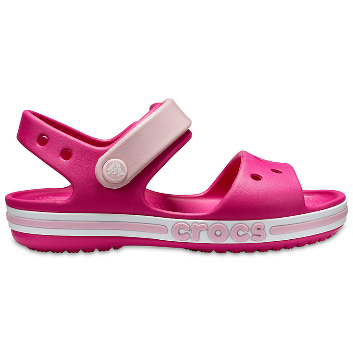 Sandales Crocs Bayaband Sandal Rose Enfant | QYG-3704802