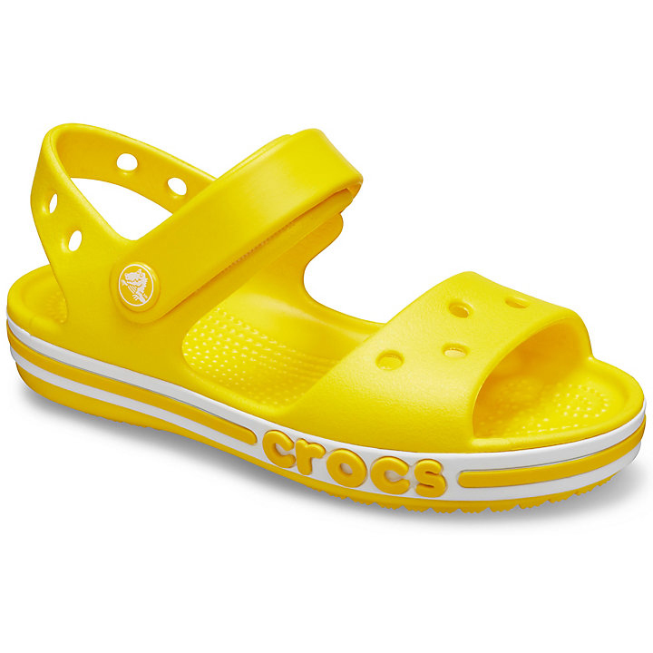 Sandales Crocs Bayaband Sandal Citron Enfant | KRF-5936933