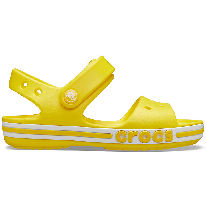 Sandales Crocs Bayaband Sandal Citron Enfant | KRF-5936933