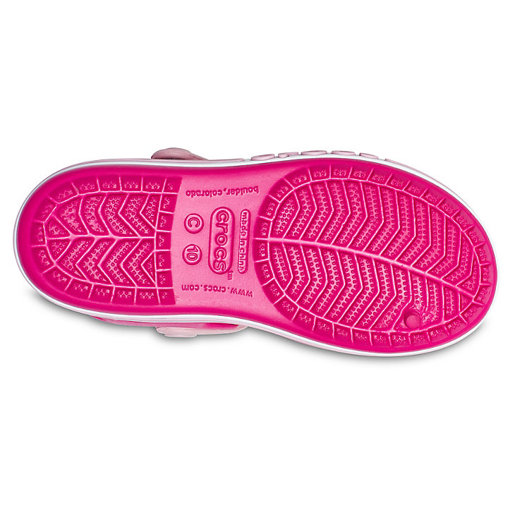 Sandales Crocs Bayaband Sandal Rose Enfant | QYG-3704802