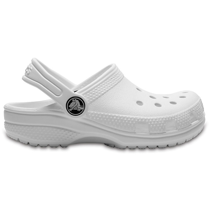 Sabots Crocs Classiche Clog Blanche Enfant | QZW-7020673