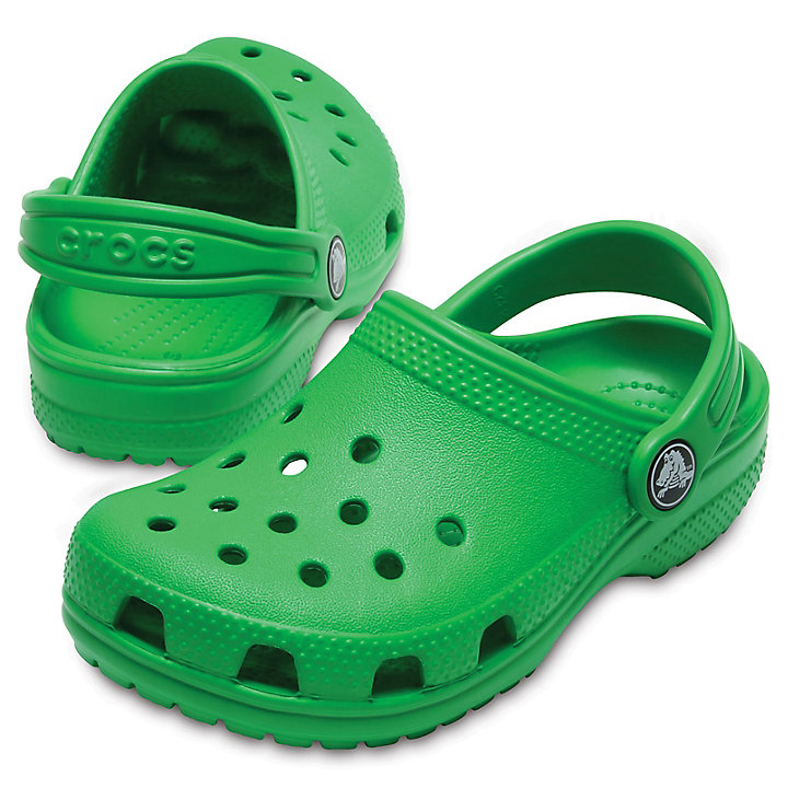 Sabots Crocs Classiche Clog Vert Enfant | XCI-9545268