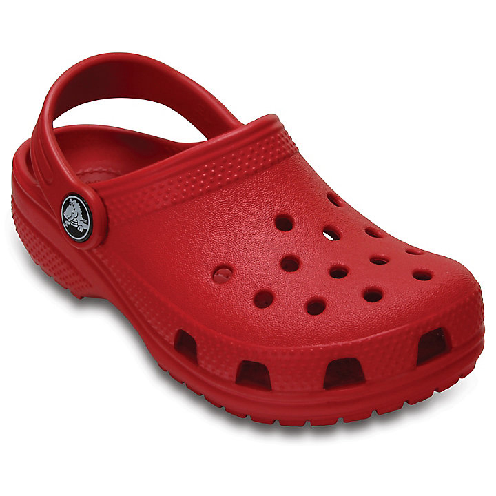 Sabots Crocs Classiche Clog Rouge Foncé Enfant | WIE-2316006