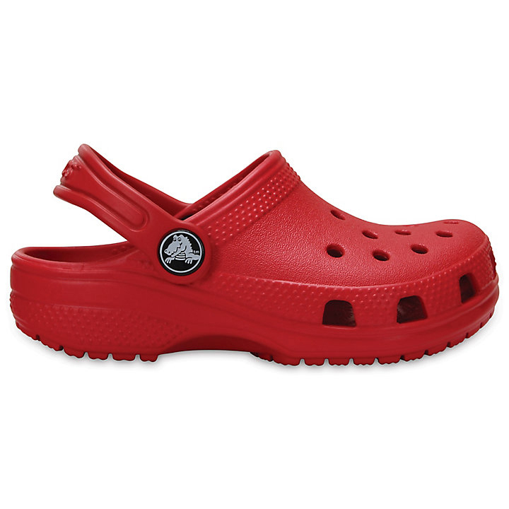 Sabots Crocs Classiche Clog Rouge Foncé Enfant | WIE-2316006