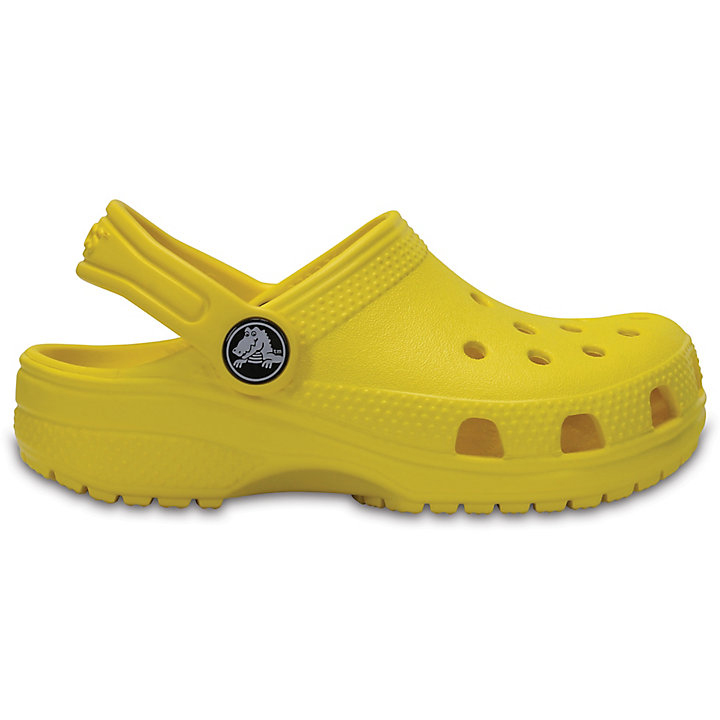 Sabots Crocs Classiche Clog Citron Enfant | MQE-2630340