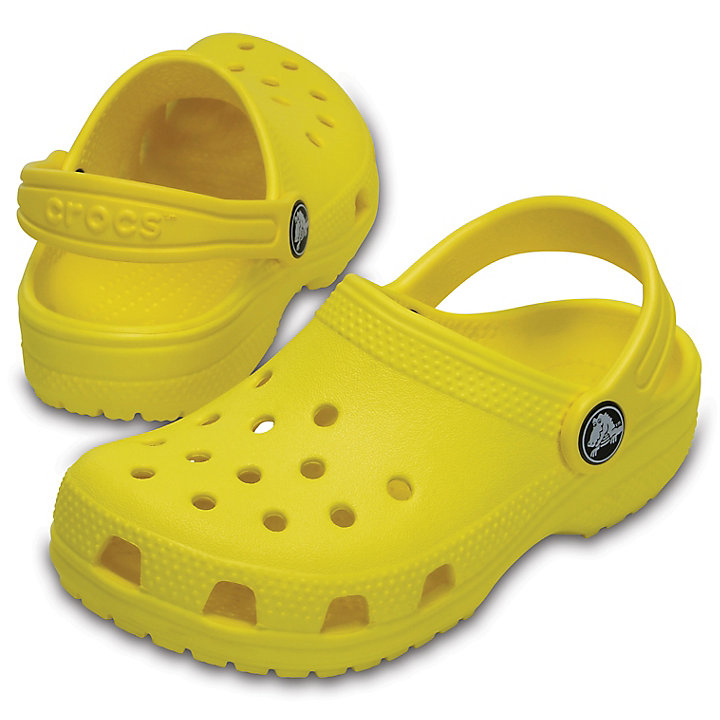 Sabots Crocs Classiche Clog Citron Enfant | MQE-2630340